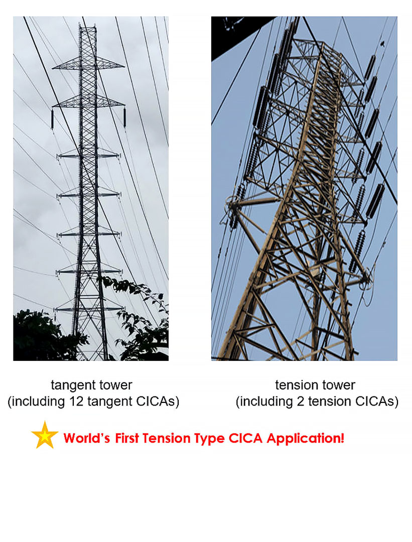 India 220 kV Project  (including tangent  and tension towers) 